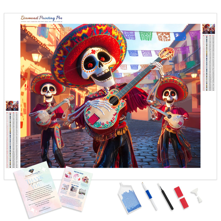 Día de los Muertos Melody | Diamond Painting