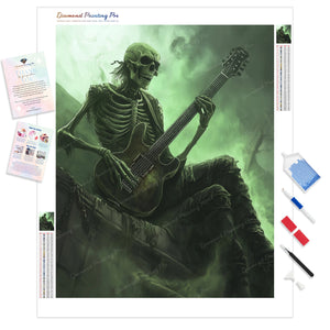 Musical Skeleton | Diamond Painting