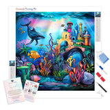 Under the Sea | Diamond Painting Kit - Full Drill - Square or Round Diamonds with AB Drills Option