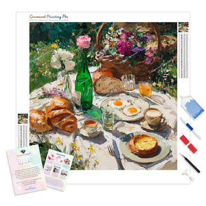 Picnic Breakfast | Diamond Painting