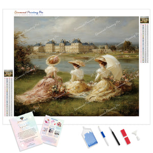 Riverside Picnic | Diamond Painting