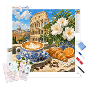 Roman Breakfast | Diamond Painting