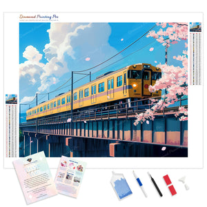 Sakura Express | Diamond Painting