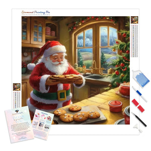 Santa's Baking Time | Diamond Painting