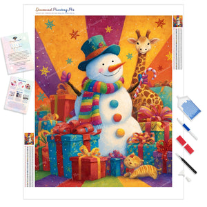 Snowman Fiesta | Diamond Painting