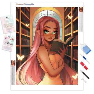 Spellbound Magic Library | Diamond Painting