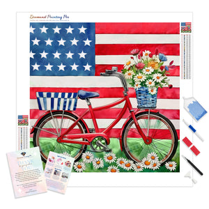 Stars and Stripes Ride | Diamond Painting