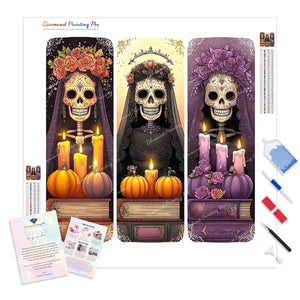 Sugar Skull Brides Trio | Diamond Painting