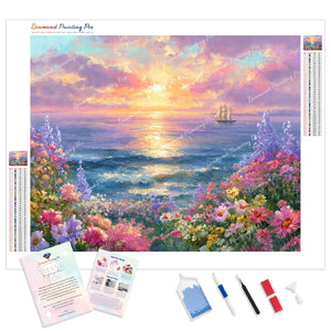 Sunset Sails | Diamond Painting