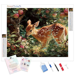 The Apple Grove Fawn | Diamond Painting
