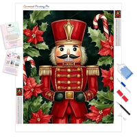 The Nutcracker Diamond Painting Kit - Full Drill / Square or Round Diamonds with AB Drills Option