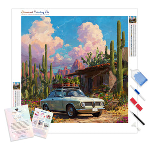 The Oasis Traveler | Diamond Painting