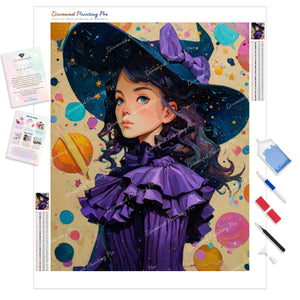The Velvet Sorceress | Diamond Painting