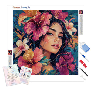 Tropical Goddess | Diamond Painting