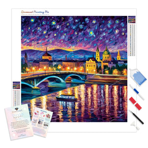 Twilight Bridge | Diamond Painting