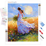 Whispers of Spring | Diamond Painting Kit - Full Drill - Square or Round Diamonds with AB Drills Option