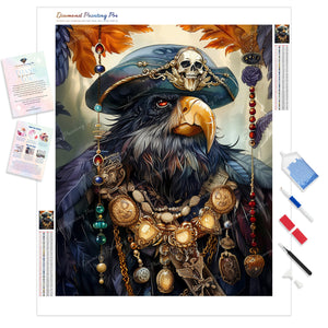 Jewels of Crow Captain | Diamond Painting