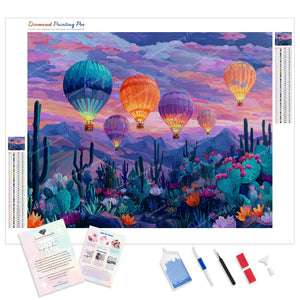 Voyage of Painted Skies | Diamond Painting