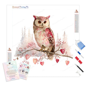 Watercolor Owl | Diamond Painting