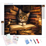 Whiskers and Tales Diamond Painting Kit - Full Drill / Square or Round Diamonds with AB Drills Option