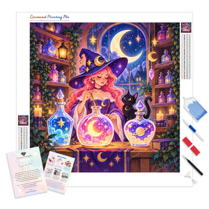 Witch's Potion Shop | Diamond Painting