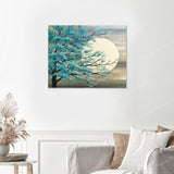 Moon Tree Landscape Finished Diamond Painting with No Frame