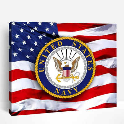 US Navy Emblem | Paint By Numbers