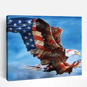 Soaring US Eagle | Paint By Numbers