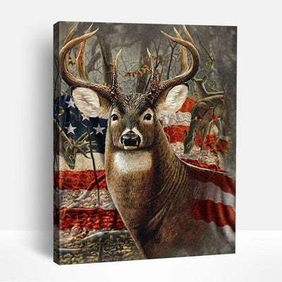 Deer in Forest | Paint By Numbers