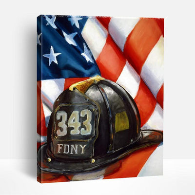 NYC Firefighters | Paint By Numbers