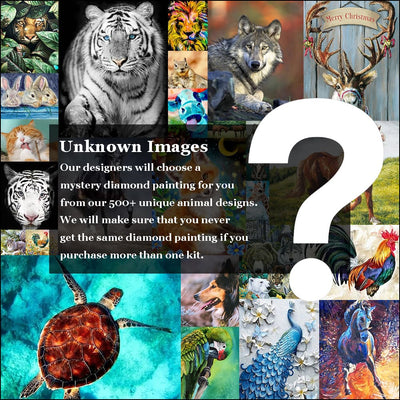 Animals Mystery Diamond Painting Kit