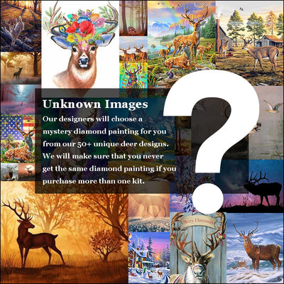 Deer Mystery Diamond Painting Kit