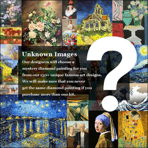 Famous Art Mystery Diamond Painting Kit