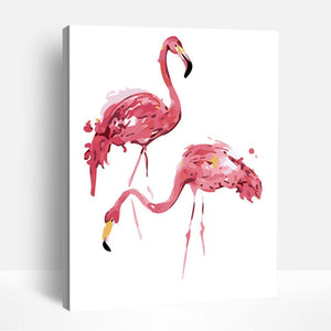 Flamingo Duos | Paint By Numbers