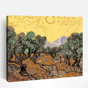 Olive Trees - Van Gogh | Paint By Numbers