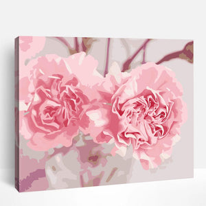 Pink Floral Bloom | Paint By Numbers