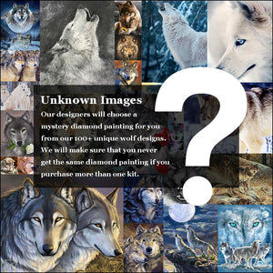 Wolf Mystery Diamond Painting Kit