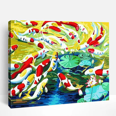 Colorful Koi | Paint By Numbers