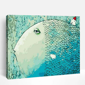 Artistic Puffer Fish | Paint By Numbers