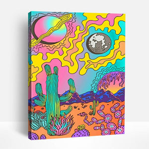 Whimsical Desert | Paint By Numbers