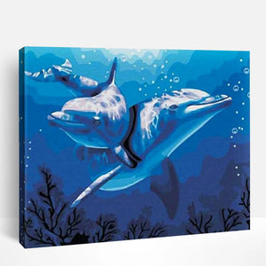 Dolphin Love | Paint By Numbers