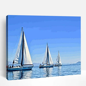 Sailing Paradise | Paint By Numbers