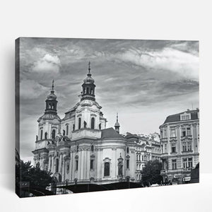 Prague in Black & White | Paint By Numbers