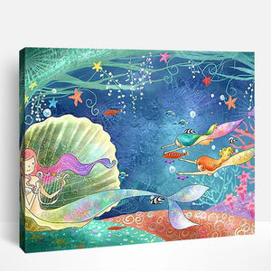 Colorful Underwater World | Paint By Numbers