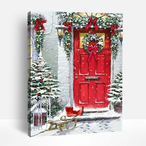 Red Door | Paint By Numbers