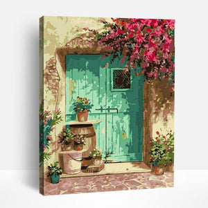 Green Door | Paint By Numbers