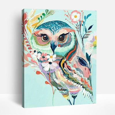 Colorful Owl | Paint By Numbers