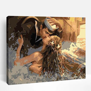 Sailer and Mermaid Love | Paint By Numbers