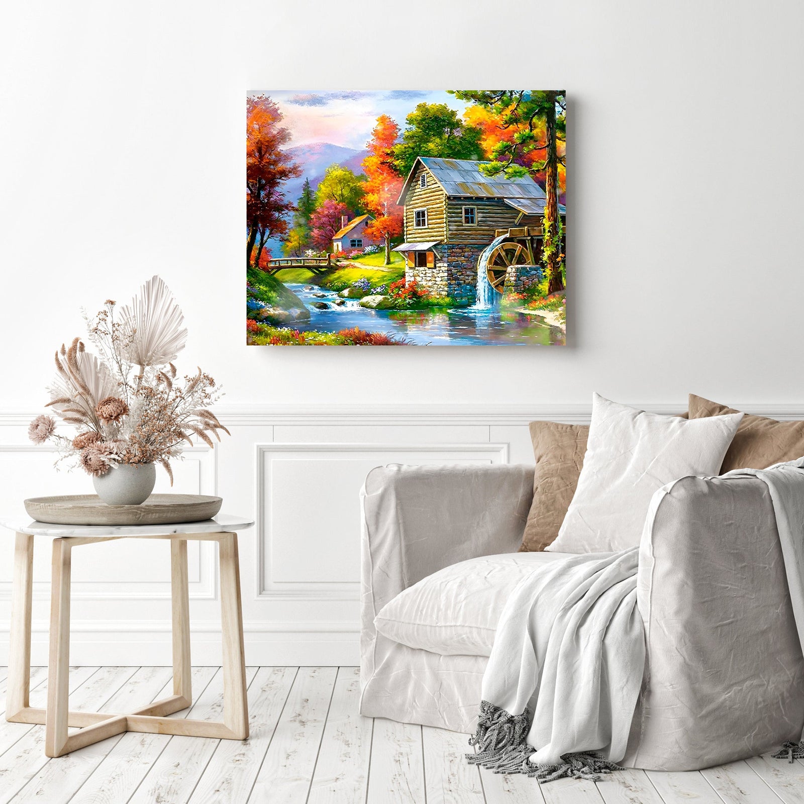 Season | Diamond Painting Displayed as Home Decor