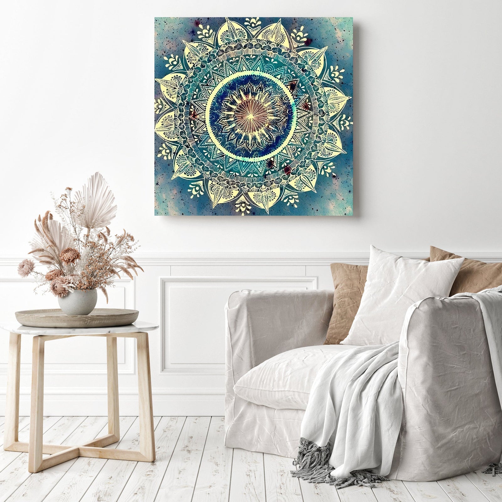 Mandalas | Diamond Painting Displayed as Home Decor